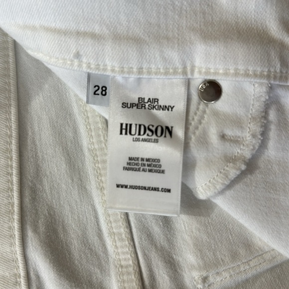 SOLD ON MERCARI - Hudson Blair High-Rise Super Skinny Ankle Jeans - Picture 3 of 5